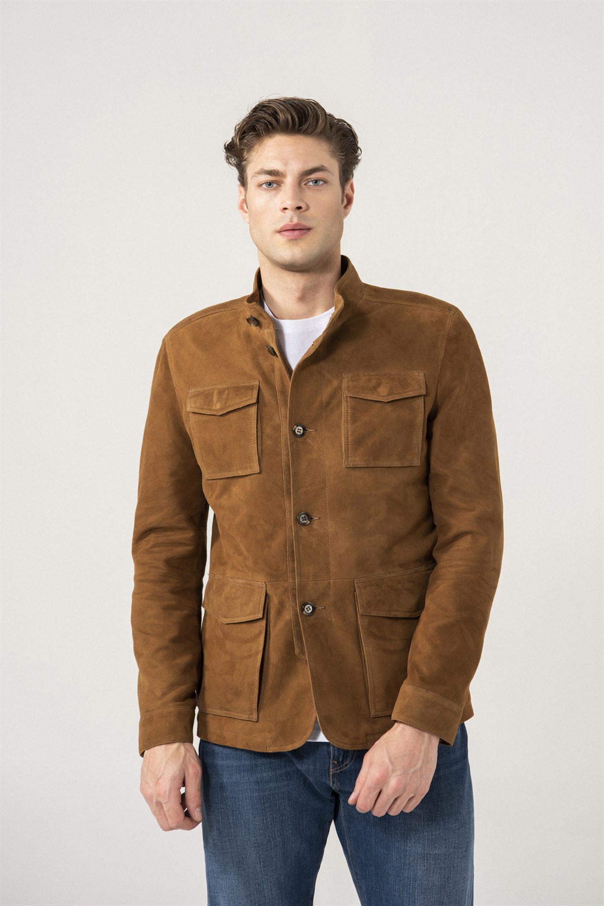 Brown XS Leathertex Long coat discount 97% MEN FASHION Coats Casual 