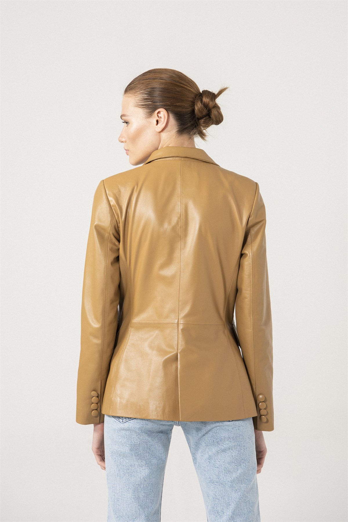 Brown 36                  EU WOMEN FASHION Jackets Blazer Leatherette Zanini blazer discount 87% 