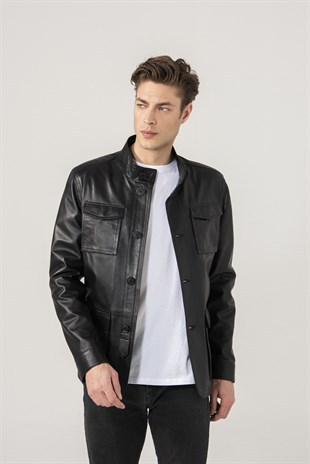 Carlos Men Sports Black Leather Jacket, What Is The Best Conditioner For Leather Jacket