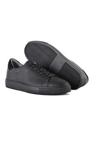 MEN'S SHOESVerona Siyah Erkek Sneaker Ayakkabı